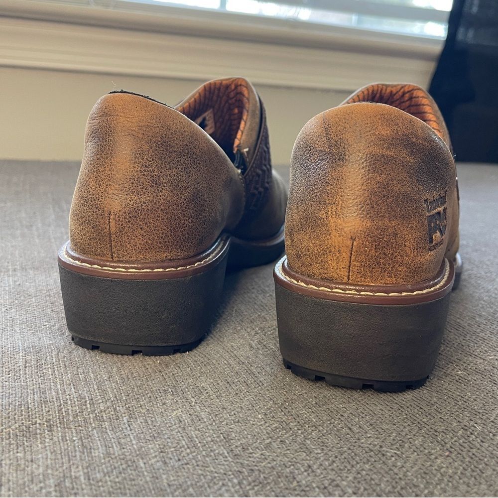 Timberland PRO Women's Brown Slip-On Work Clog - Picture 4 of 10